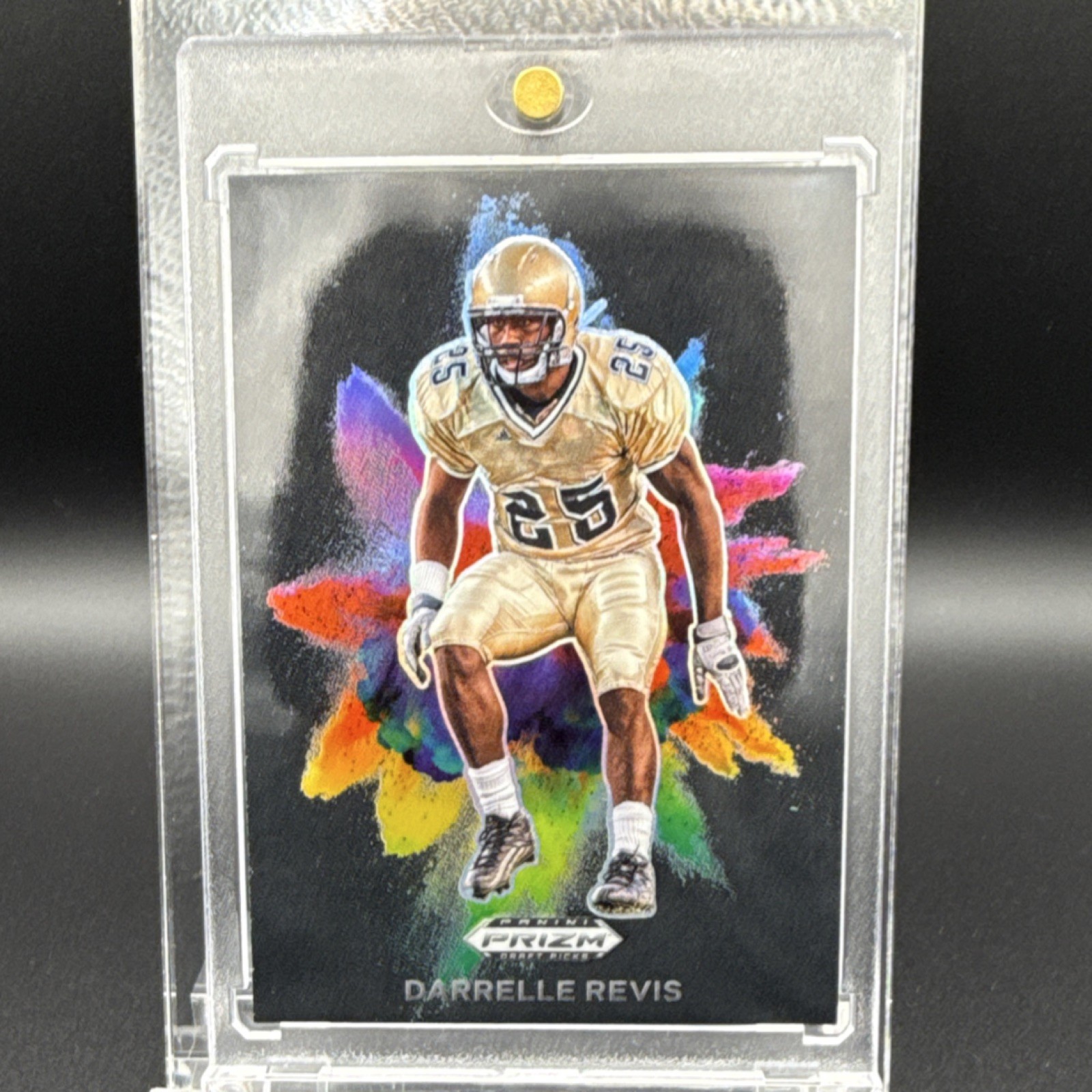 2024 Panini Prizm Draft Picks Color Blast Darrelle Revis CB-27 Pitt Panthers