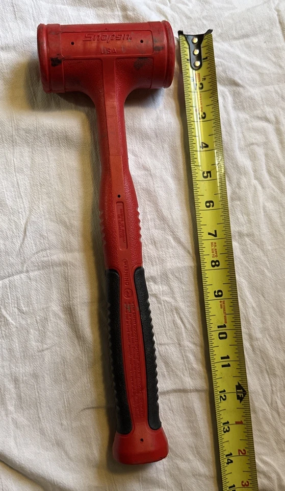 Snap-On 工具 HBFE32 32 盎司/900 年代软握死锤 — 第 2/4 张图片