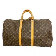 LOUIS VUITTON Keepall 55 M41424 Monogram Boston Bag Brown
