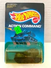 Vintage Hot Wheels BIG BERTHA Tank - ACTION COMMAND 1988 - Green - Military
