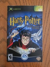 Harry Potter and the Sorcerer's Stone Original Xbox Instruction Manual Only