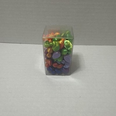 Bright Color 3D-Printed Micro Rubber Duck Plastic Toys 1/4'' x 1/2'' Bulk 50 Pcs