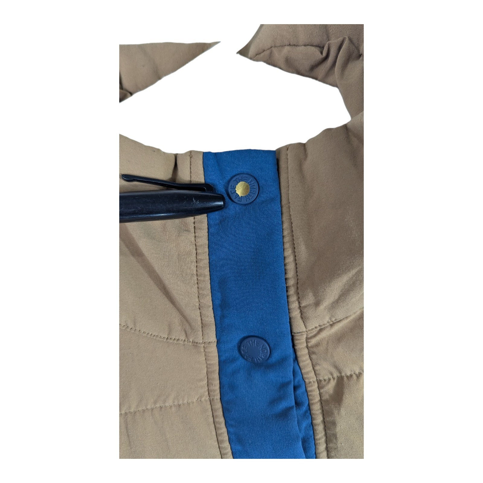 North Face Snap Collar Pullover Jacket Womens siz… - image 8