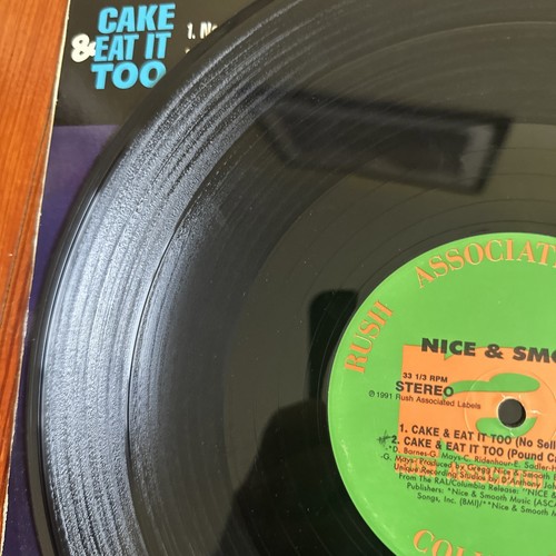 Nice & Smooth - ——Cake & Eat It Too—— 12" Record 1991 - Picture 17 of 22
