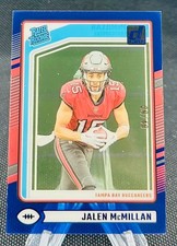 2024 Panini Clearly Donruss Blue Acetate Jalen McMillan Bucs Rc #'d 09/49