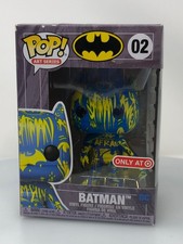 Funko POP! Heroes DC Comics Serie de Arte Batman #2 Objetivo Exclusivo CAJA DAÑADA