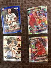 Panini Indiana Fever 2024 Prizm/Select Lot (4) Timpson RC Boston Howard