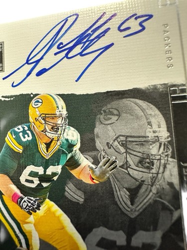 2024 Panini Impeccable Jeff Saturday Auto /75 Green Bay Packers Colts HoF - Picture 2 of 3
