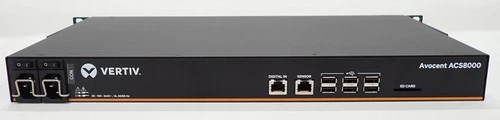 Vertiv Avocent ACS8000 8-Port Console Server DAC Dual AC PSU ACS8008DAC