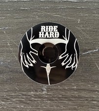 Ride Hard Hot Girl Butt Bike Stem Top Cap 1 18 Black Booty