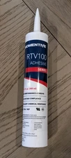Momentive RTV 100 High Performance Adhesive - 10.1 fl oz (300 ml) BLACK