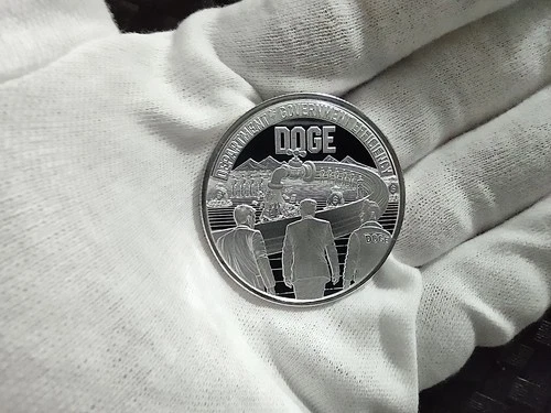 1 Oz Silver Round Trump DOGE 47th Limited Edition