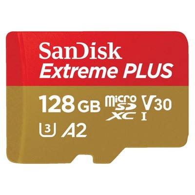 SANDISK Elite Extreme  PLUS UHS-I, Micro-SDXC Speicherkarte, 128 GB, 200 MB/s