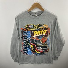 Chase Authentics NASCAR Sprint Cup Series 2010 Grey Long Sleeve Shirt Men&rsquo;s M