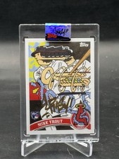 Topps Project 2020 Mike Trout Rookie UPDATE ERMSY Artist proof Auto /5 Sealed