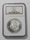 1880 S Morgan Silver Dollar $1 NGC MS66  #1851