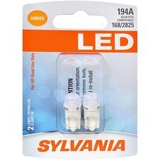 Sylvania - 194 T10 W5W Led Amber Mini Bulb - Bright Led Bulb Ideal For Interior