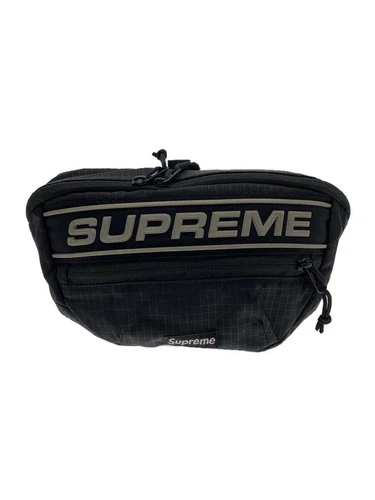 Sac taille suprême nylon noir à carreaux occasion