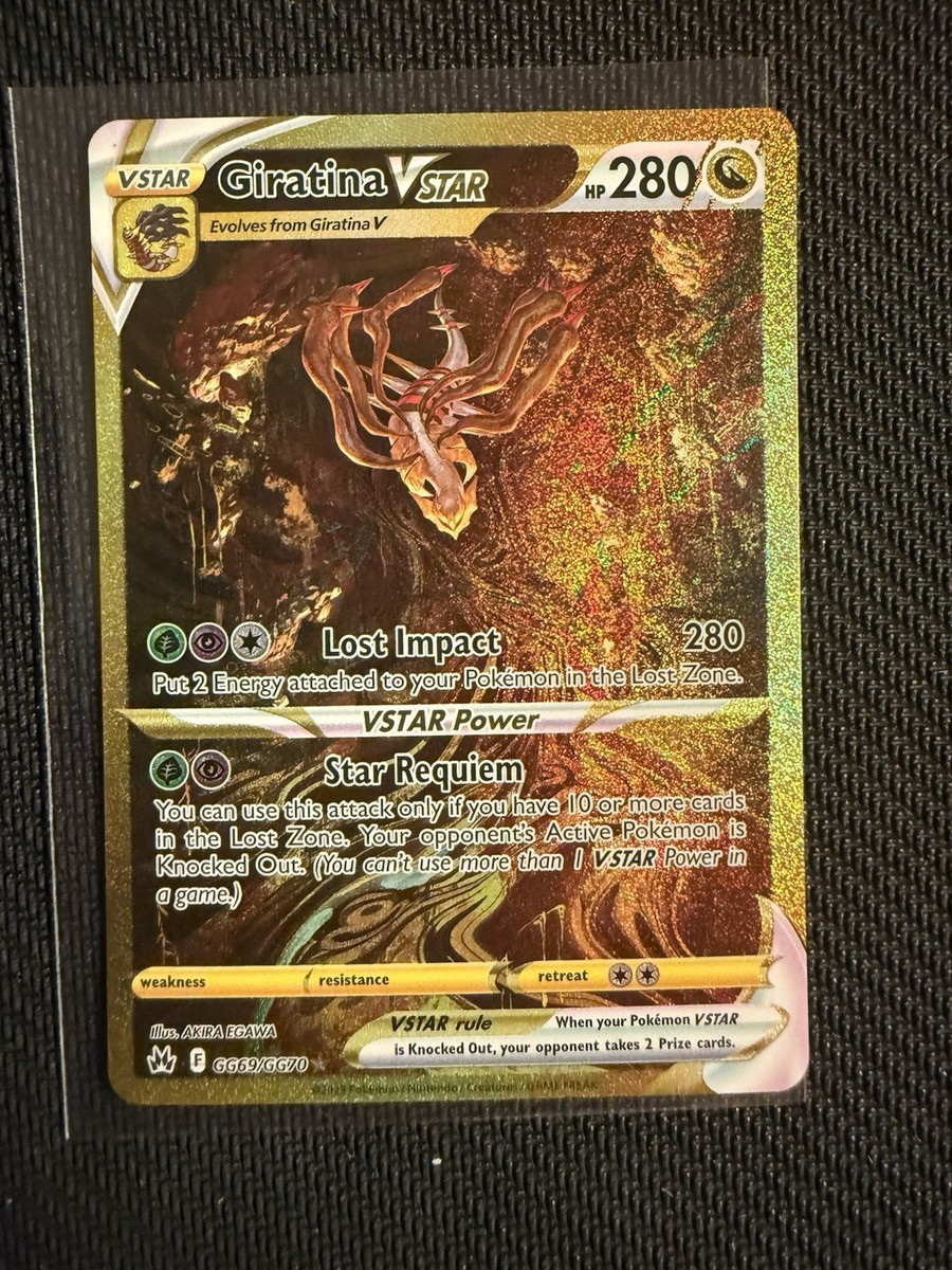 Giratina VSTAR (Secret) GG69/GG70 Secret Rare Holo NM Pokemon