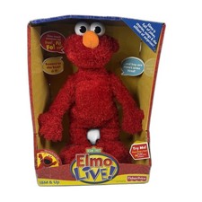 Elmo Live Fisher Price Toy 2008 New Talking Animated Untested