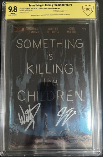 Something Is Killing The Children #1 Foil LCSD CBCS 9.8 Signed 2X