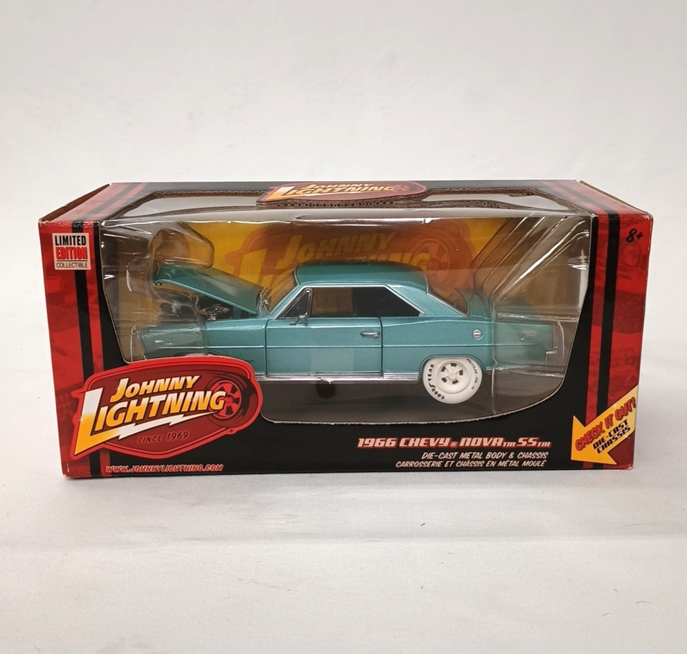 Johnny Lightning 1:24 Scale 1966 Chevy Nova SS CHASE Diecast Car