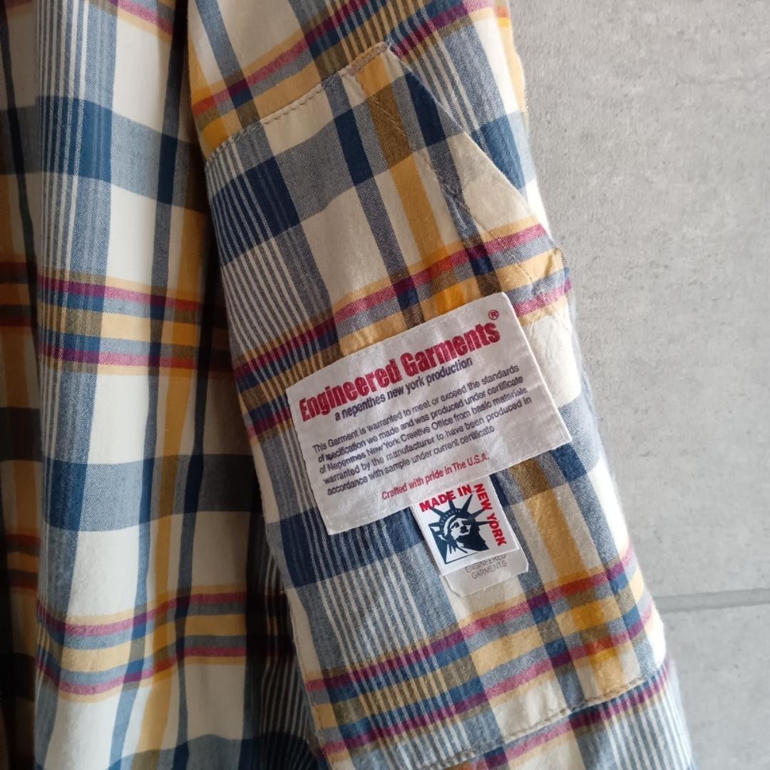 Engineered Garments Light Blouson Jacket Size 1 Z… - image 5