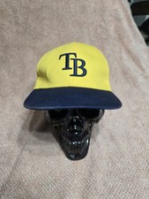 Tampa bay Rays Snapback/hat Rookies kid club giveaway yellow, blue NEW