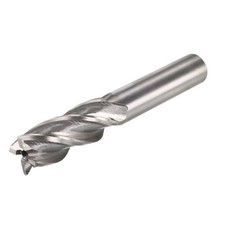 Image of 14mm Dia Tip 12mm Shank HSS HSS-AL End Mill 4 Flutes Milling Cutter Tool
