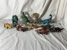 Lot Of 10- Dinosaurs And Dinobros Dinosaur Cars