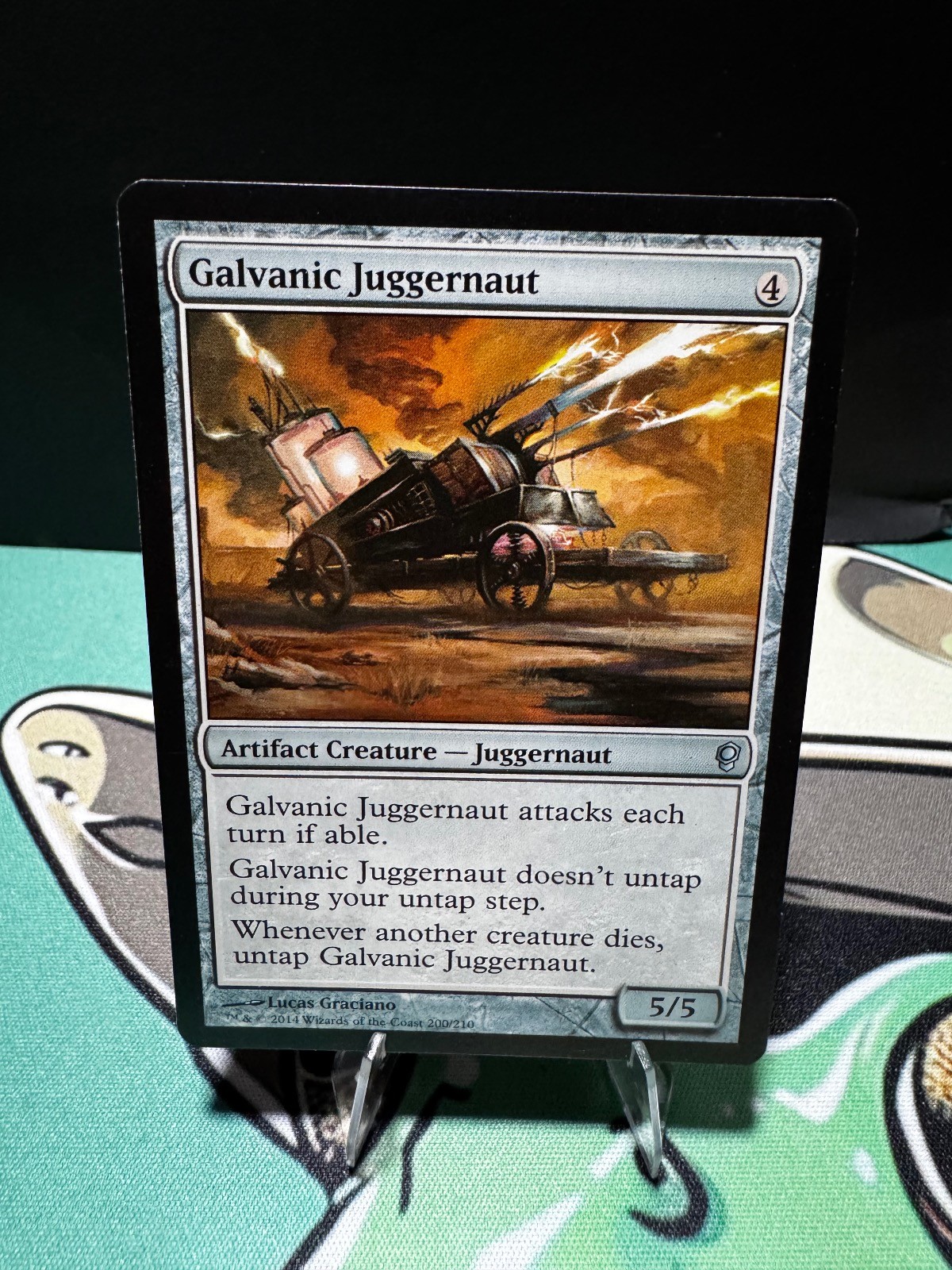 Galvanic Juggernaut 200 Uncommon Conspiracy Magic: The Gathering Lightly Played
