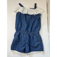 DKNY Girls Jumpsuit Denim size 8