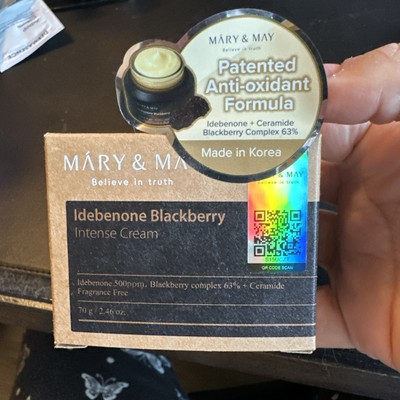 Mary & May Idebenone Blackberry Intense Cream 70g