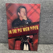 SIGNED ROWDY RODDY PIPER BOOK IN THE PIT WITH PIPER NWA WWF WWE Hulk Hogan Flair