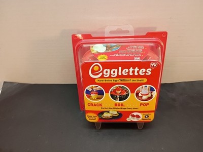 Egglettes 4 Pack Hard-Boiled Eggs Without the Shell ''As Seen On TV'' New