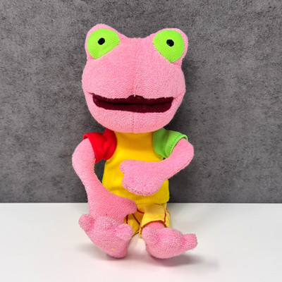 Rubbadubbers Tubb der rosa Frosch Bad Plüschtier Stofftier 5 Zoll - Playskool Hasbro 2003