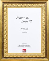 Effect Holz-Bilderrahmen Profil 80 Gold 62X93 Cm Mit Acrylglas
