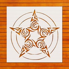 Reusable Celestial Stars Stencil Template for Wall Art  DIY Crafts - StencilAir