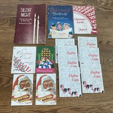 Lot of 14 Christmas Carols Song Books VTG Mus...