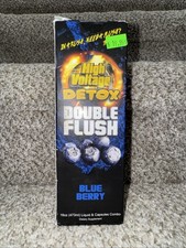 High Voltage Detox Double Flush Blue Berry