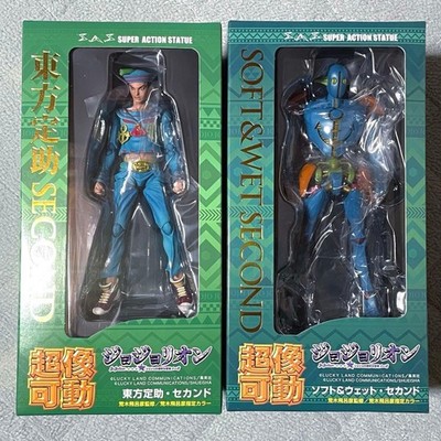 JoJo's Bizarre Adventure 8th Super Action Statue Figure Josuke Soft Wet 2nd CLR