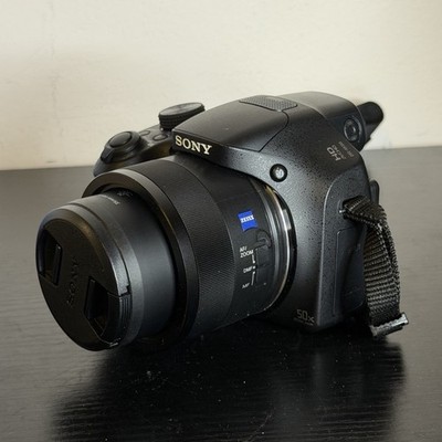 Sony Cyber-shot DSC - HX350 20,4MP Optischer Zoom 50x f/2.8 HDMI Blitz Sucher Schwarz