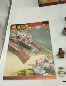 LEGO 7260 Wookiee Catamaran Original Box Light-Up VERY GOOD Star Wars 7261 Inlay