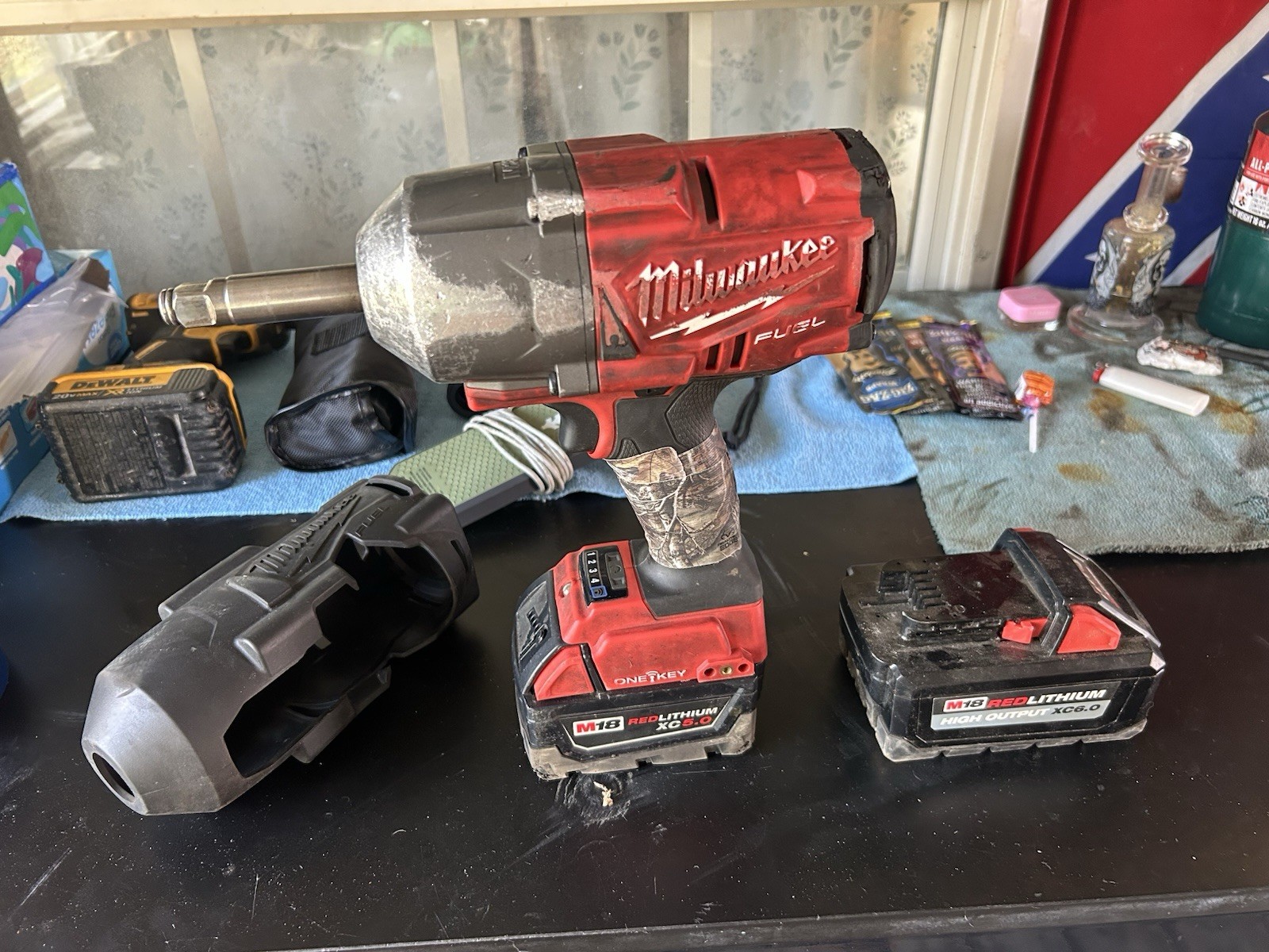 Milwaukee M18 Battery Cordless Impact Wrench 1/2" Brushless