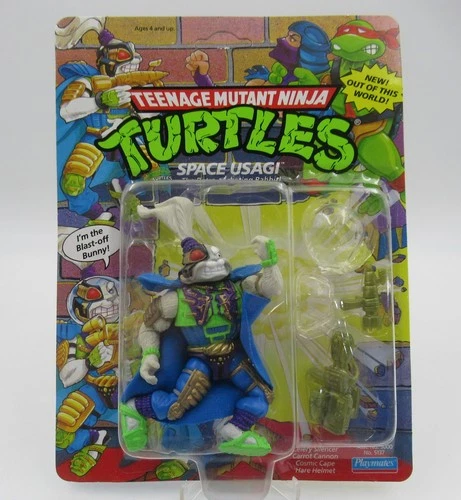 TMNT Space Usagi Yojimbo Playmates Unpunched MOC Sealed Vintage Action Figure