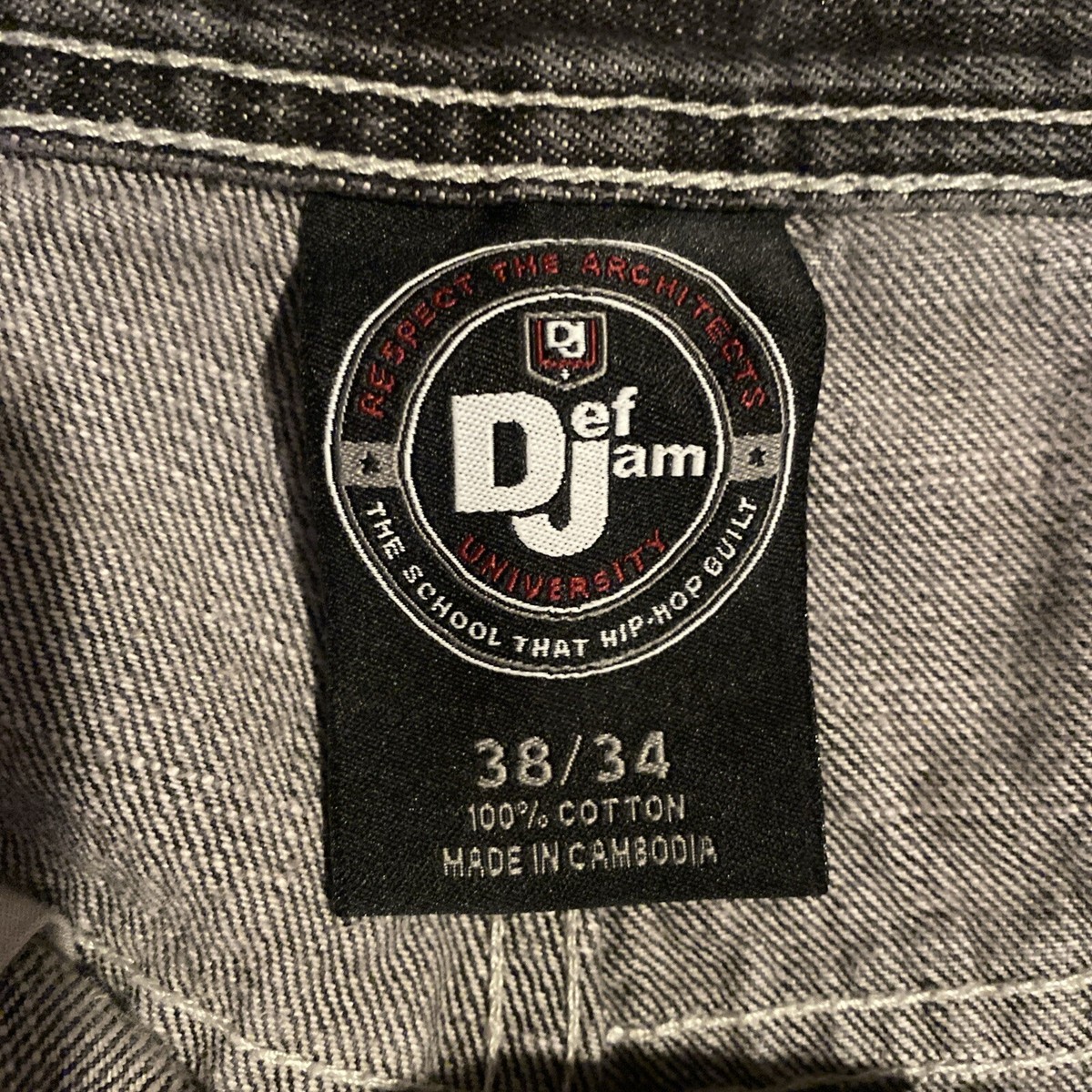 Vintage Y2K Def Jam Jnco Jeans Mens 38x34 Baggy Southpole