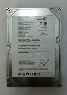 BOARD ONLY Seagate ST3200822AS SATA PCB:100306335 PN:9W2854-175 FW 
