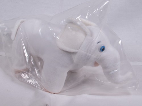 Elefante Blanco Juguete de Peluche Animal de Peluche NUEVO Día de San Valentín Bebé Niños Regalo - Imagen 7 de 7