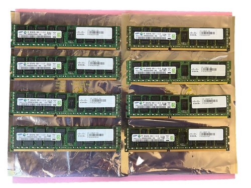 Lot 8x 8GB Cisco 15-13637-01 2Rx4 PC3L-12800R DDR3 ECC Server Memory Samsung RAM