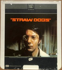 Straw Dogs 1971 Vintage CED Videodisc TESTED WORKING